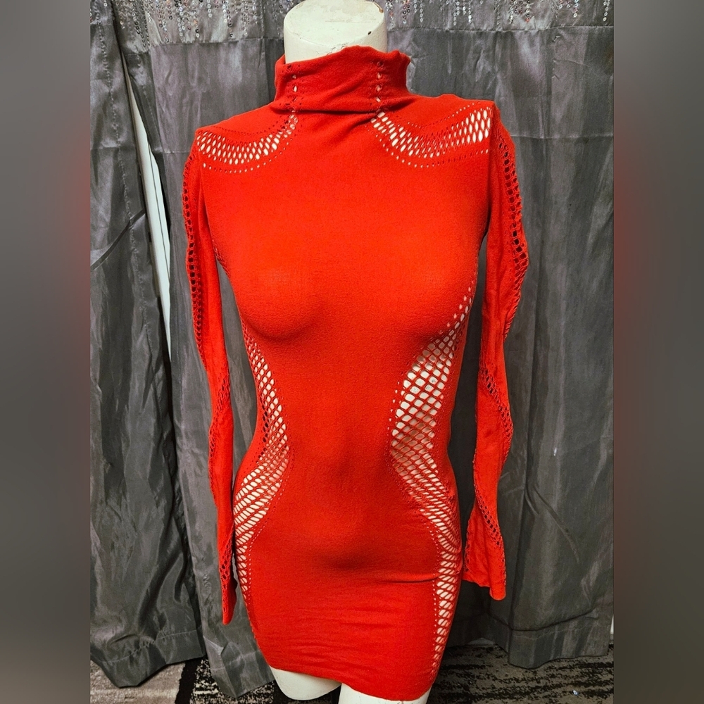 Red Body Con dress